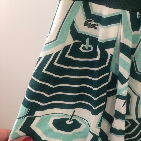 Lacoste beach umbrella pleated skirt - Picture 3 of 3